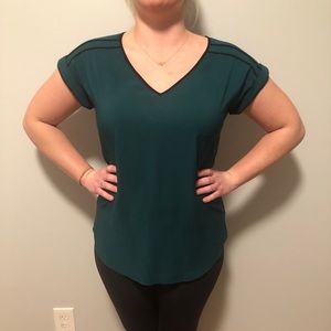 Express emerald blouse